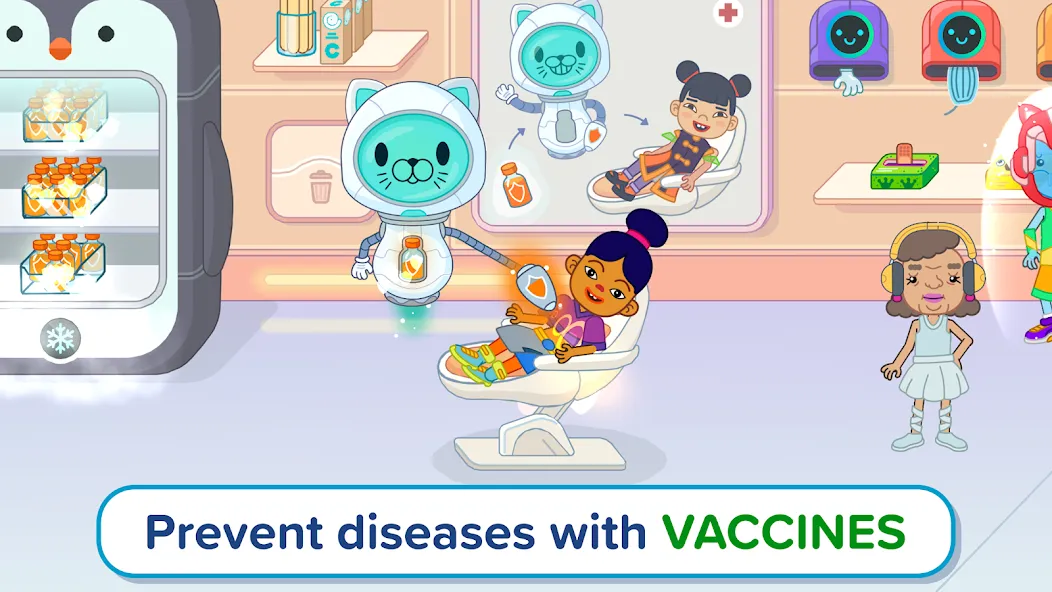 Скачать взлом Pepi Hospital 2: Flu Clinic (Пепи Хоспитал 2)  [МОД Unlocked] — последняя версия apk на Андроид screen 4