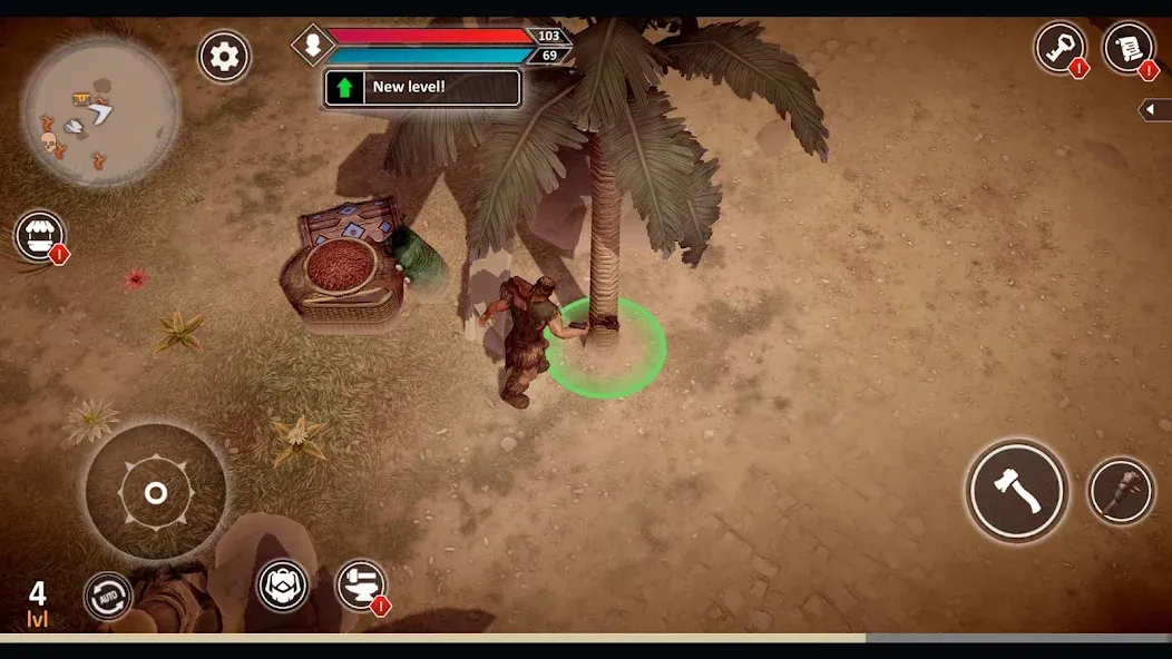 Скачать взлом Exile: Wasteland Survival RPG (Эксайл)  [МОД Unlocked] — последняя версия apk на Андроид screen 1