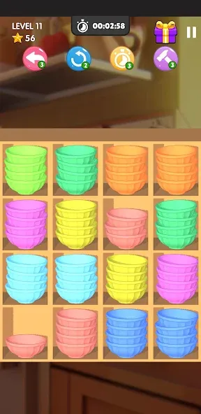 Взлом Bowl Sort Bonanza (Боул Сорт Бонанза)  [МОД Много монет] — полная версия apk на Андроид screen 5