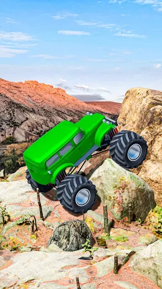 Скачать взломанную Rock Crawling: Racing Games 3D (Роккраулинг)  [МОД Mega Pack] — полная версия apk на Андроид screen 1