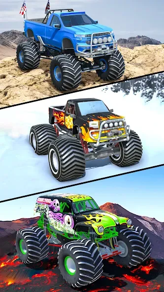 Скачать взломанную Rock Crawling: Racing Games 3D (Роккраулинг)  [МОД Mega Pack] — полная версия apk на Андроид screen 3