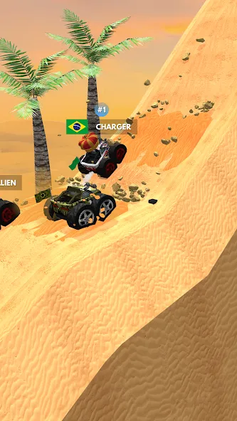 Скачать взломанную Rock Crawling: Racing Games 3D (Роккраулинг)  [МОД Mega Pack] — полная версия apk на Андроид screen 5