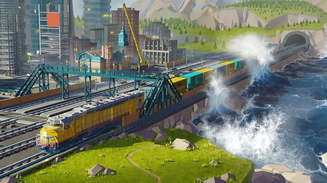 Взлом Train Station 2: Rail Tycoon (Трейн Стейшн 2)  [МОД Много монет] — стабильная версия apk на Андроид screen 5