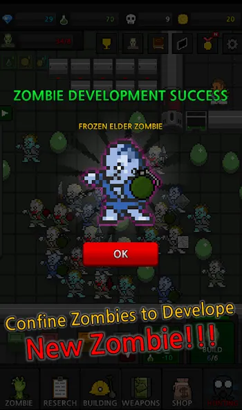 Скачать взлом Grow Zombie VIP : Merge Zombie  [МОД Много монет] — полная версия apk на Андроид screen 4