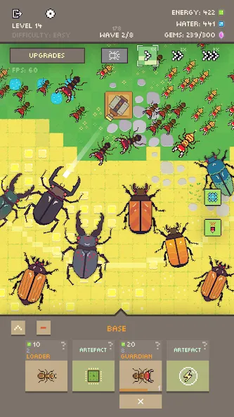 Скачать взлом Ants vs Robots  [МОД Бесконечные деньги] — стабильная версия apk на Андроид screen 1