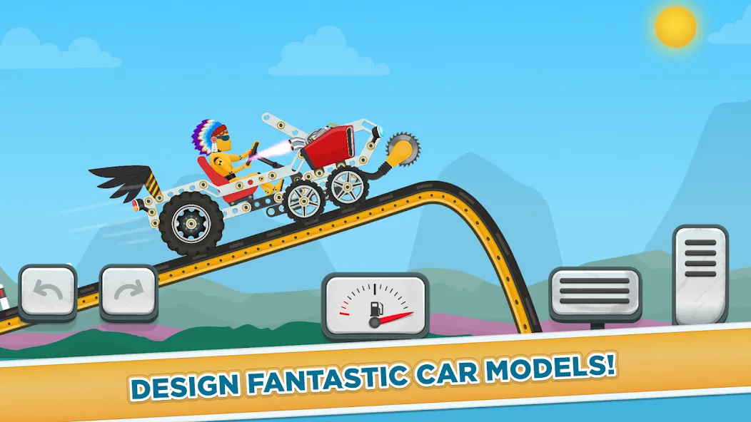 Скачать взлом Car Builder & Racing for Kids  [МОД Mega Pack] — стабильная версия apk на Андроид screen 1