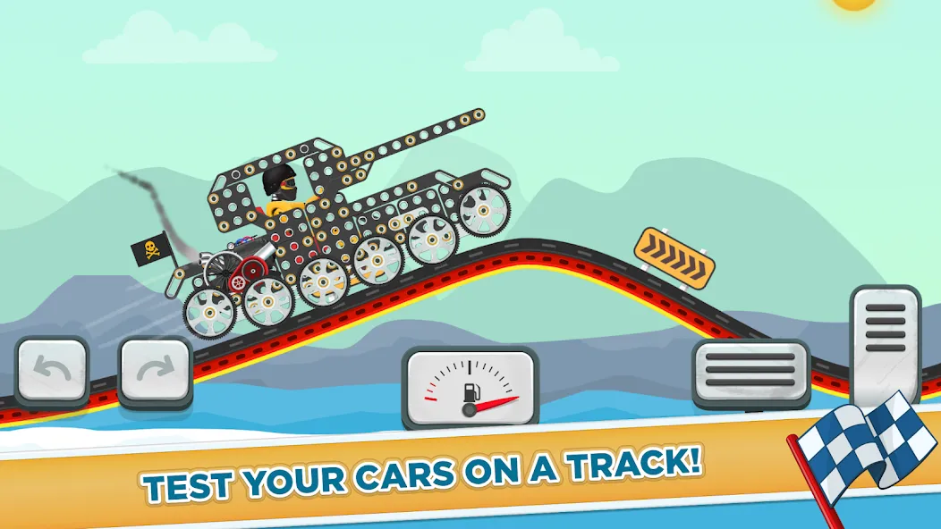 Скачать взлом Car Builder & Racing for Kids  [МОД Mega Pack] — стабильная версия apk на Андроид screen 3