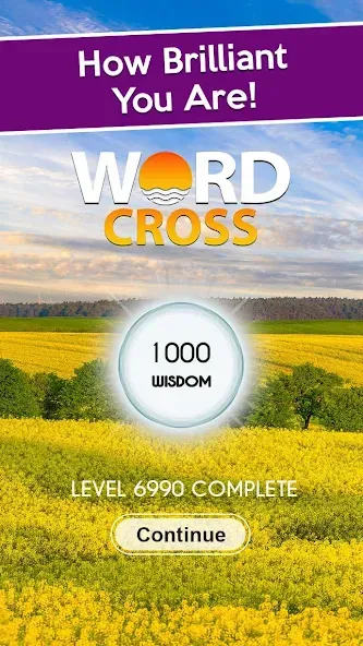 Взлом Word Cross: Crossy Word Search (Уорд Кросс)  [МОД Unlimited Money] — полная версия apk на Андроид screen 1