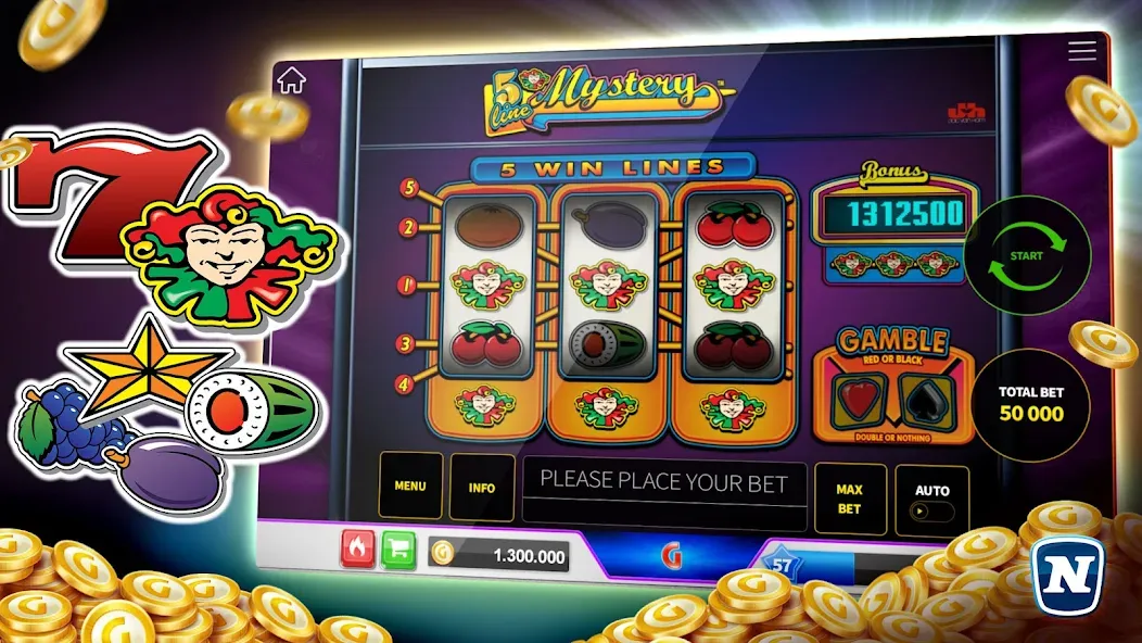 Взлом Gaminator Online Casino Slots  [МОД Бесконечные деньги] — стабильная версия apk на Андроид screen 4