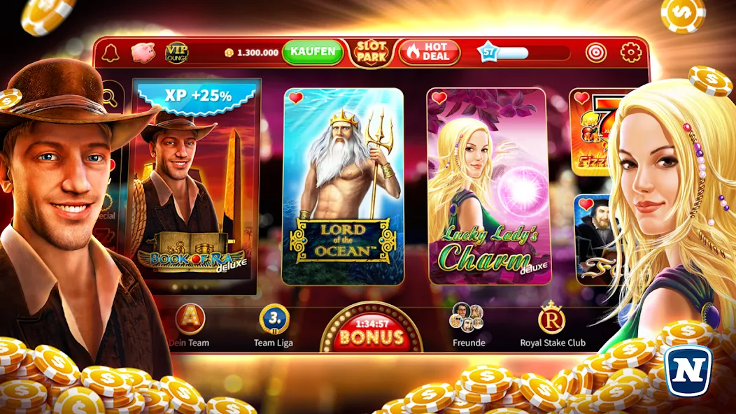 Взлом Slotpark — Online Casino Games  [МОД Все открыто] — последняя версия apk на Андроид screen 5