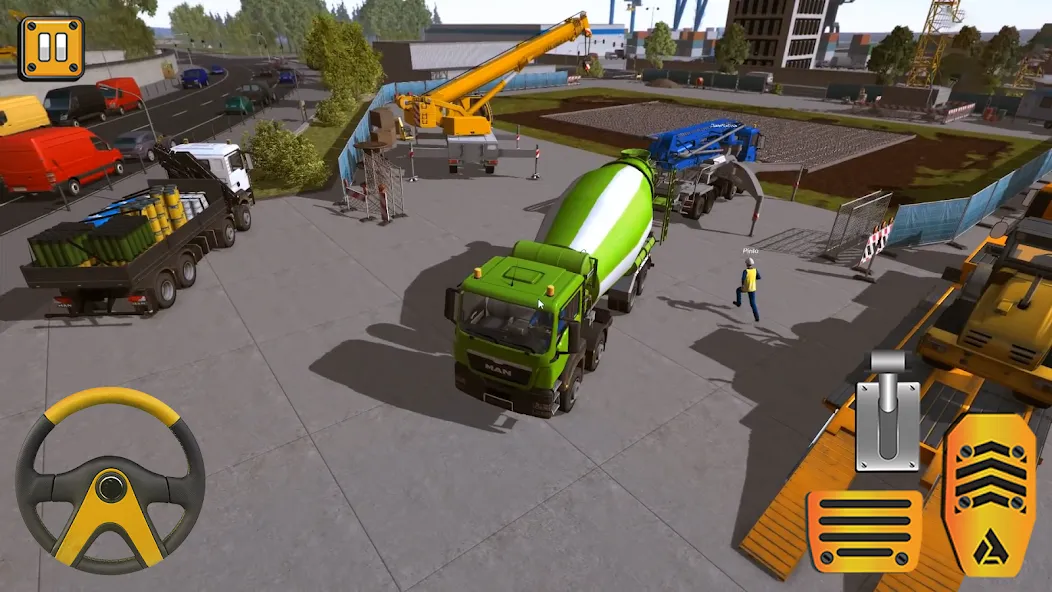 Взломанная Construction City Simulator (Конструкция Сити Симулятор)  [МОД Mega Pack] — последняя версия apk на Андроид screen 4