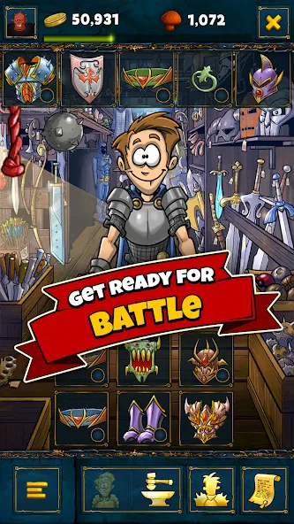 Скачать взлом Shakes & Fidget — The RPG (Шэйкс)  [МОД Все открыто] — стабильная версия apk на Андроид screen 3