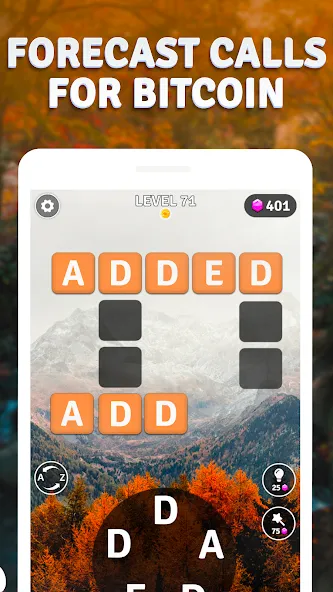 Взломанная Word Breeze — Earn Bitcoin (Уорд Бриз)  [МОД Unlimited Money] — стабильная версия apk на Андроид screen 4