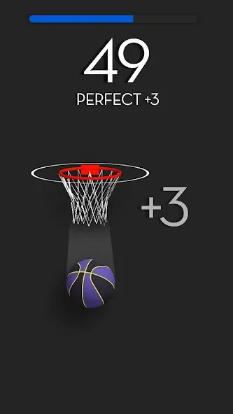 Скачать взлом Dunk Stroke-3D Basketball (Дунк Строк)  [МОД Unlimited Money] — полная версия apk на Андроид screen 2