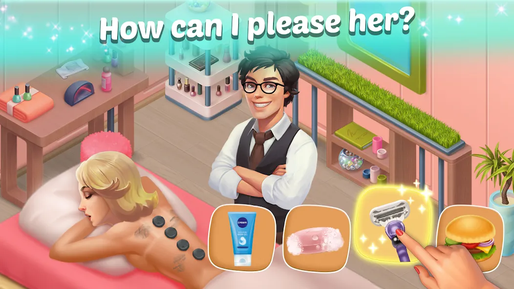 Взлом Family Hotel: love & match-3 (Фэмели Отель)  [МОД Menu] — последняя версия apk на Андроид screen 1