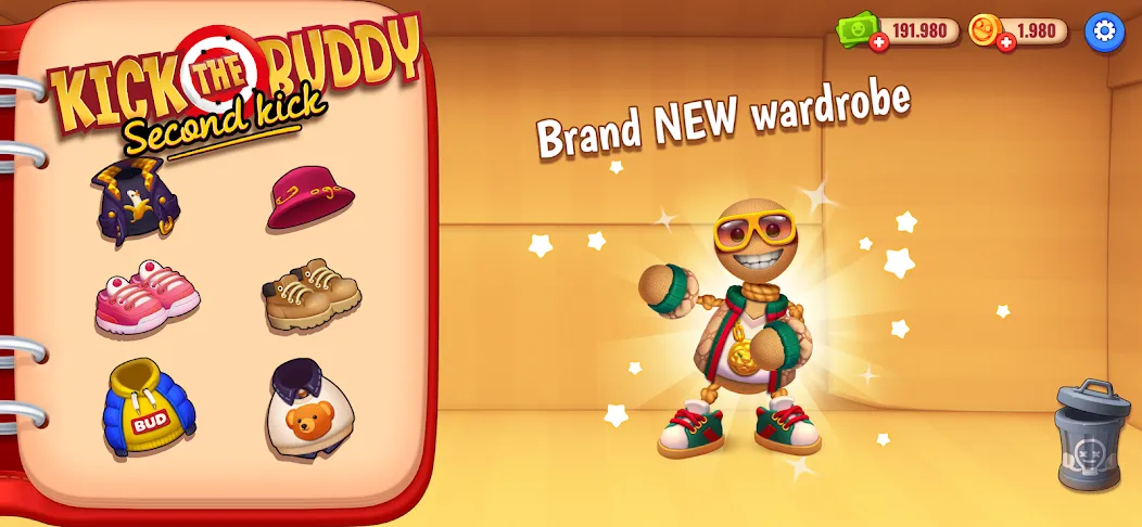 Взломанная Kick the Buddy: Second Kick (Кик зе Бадди)  [МОД Меню] — стабильная версия apk на Андроид screen 3