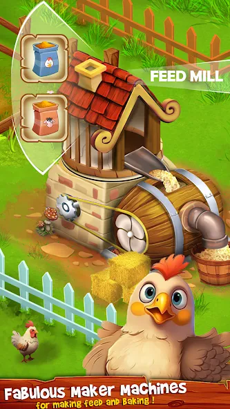 Взлом Country Valley Farming Game (Парадайз Хей Фарм Айленд)  [МОД Много монет] — последняя версия apk на Андроид screen 2