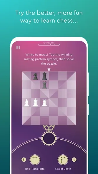 Взломанная Magnus Trainer — Train Chess (Магнус Трейнер)  [МОД Все открыто] — последняя версия apk на Андроид screen 1