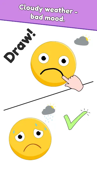 Взломанная DOP: Draw One Part (ДОП)  [МОД Много монет] — стабильная версия apk на Андроид screen 2