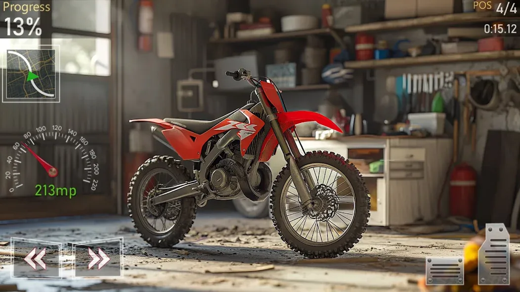 Скачать взлом Motocross MX Dirt Bike Games  [МОД Бесконечные деньги] — стабильная версия apk на Андроид screen 1