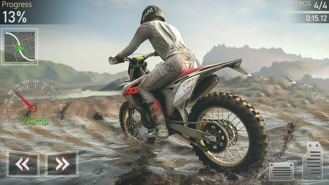 Скачать взлом Motocross MX Dirt Bike Games  [МОД Бесконечные деньги] — стабильная версия apk на Андроид screen 3