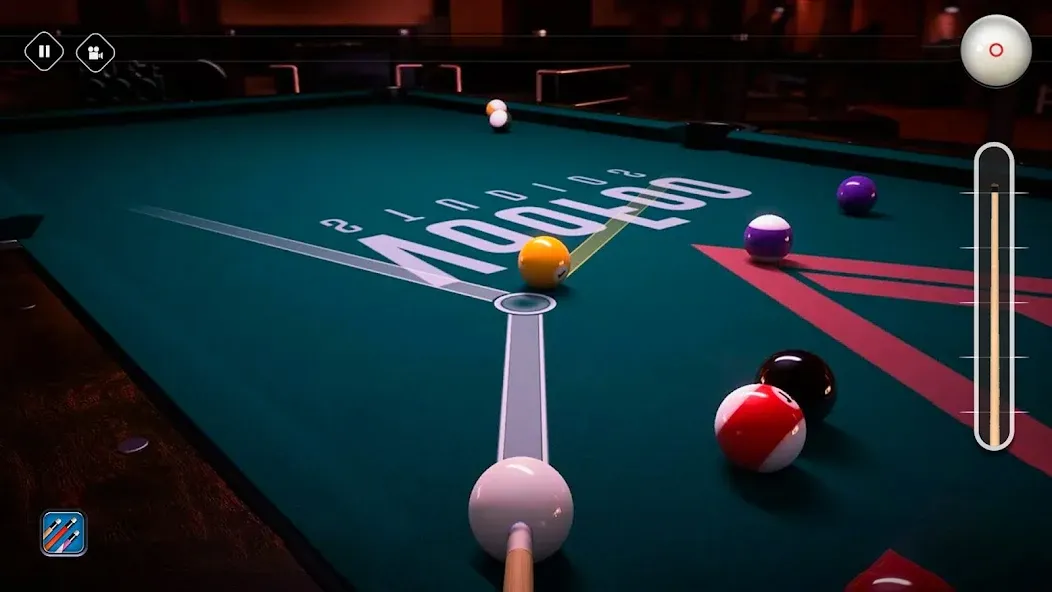 Скачать взломанную Billiards 8 Ball Pool Offline  [МОД Много денег] — полная версия apk на Андроид screen 5