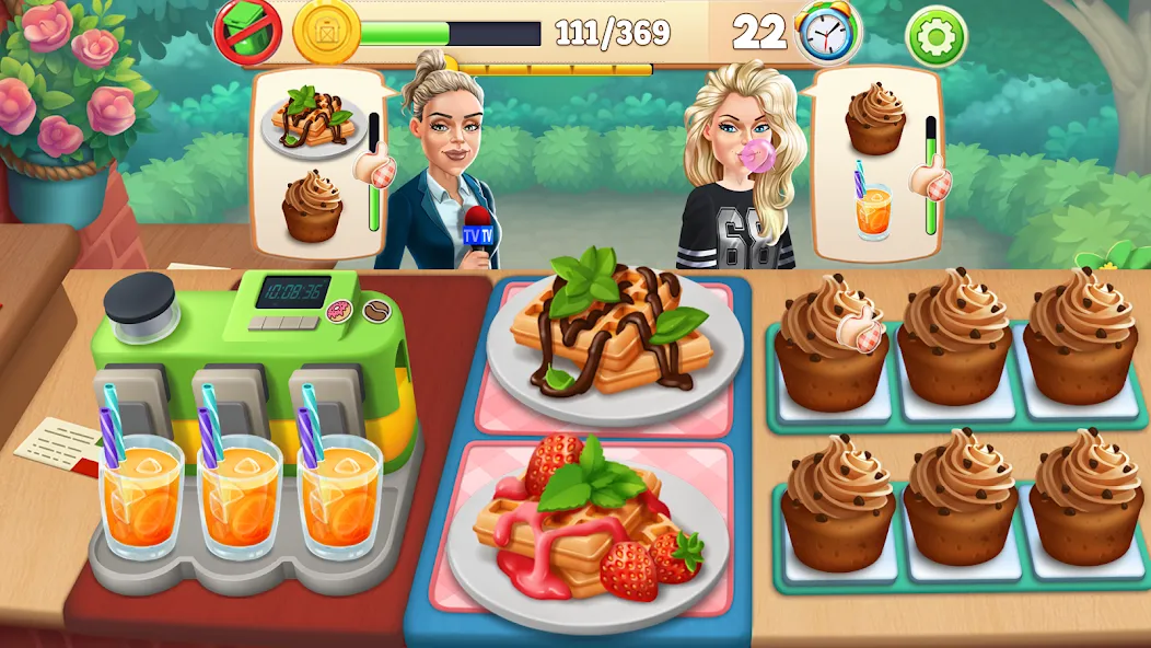 Взломанная Cooking Market-Restaurant Game  [МОД Все открыто] — последняя версия apk на Андроид screen 4