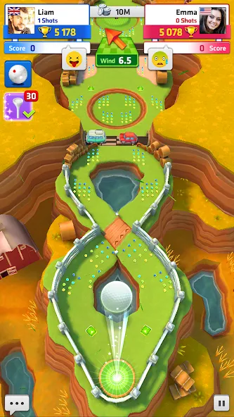 Взломанная Mini Golf King (Мини Гольф Кинг)  [МОД Menu] — полная версия apk на Андроид screen 5