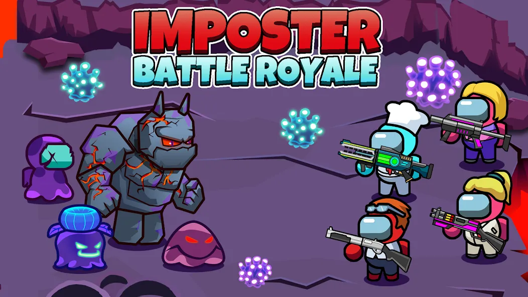 Взломанная Imposter Battle Royale (Импостер Батл Рояль)  [МОД Бесконечные монеты] — полная версия apk на Андроид screen 3