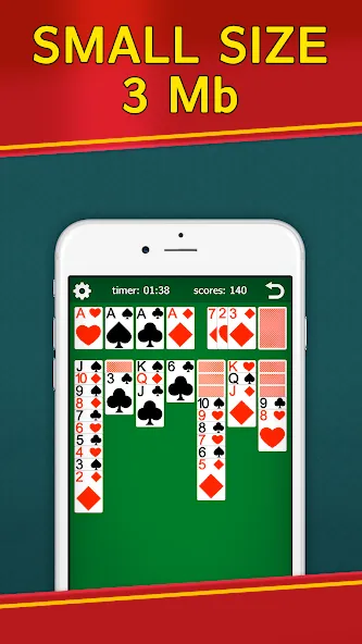 Взлом Classic Solitaire Klondike  [МОД Бесконечные монеты] — стабильная версия apk на Андроид screen 2