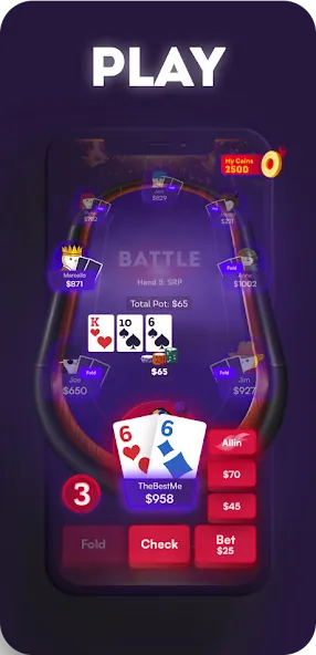 Скачать взлом Prometheus: Battle Poker (Прометей)  [МОД Меню] — стабильная версия apk на Андроид screen 1