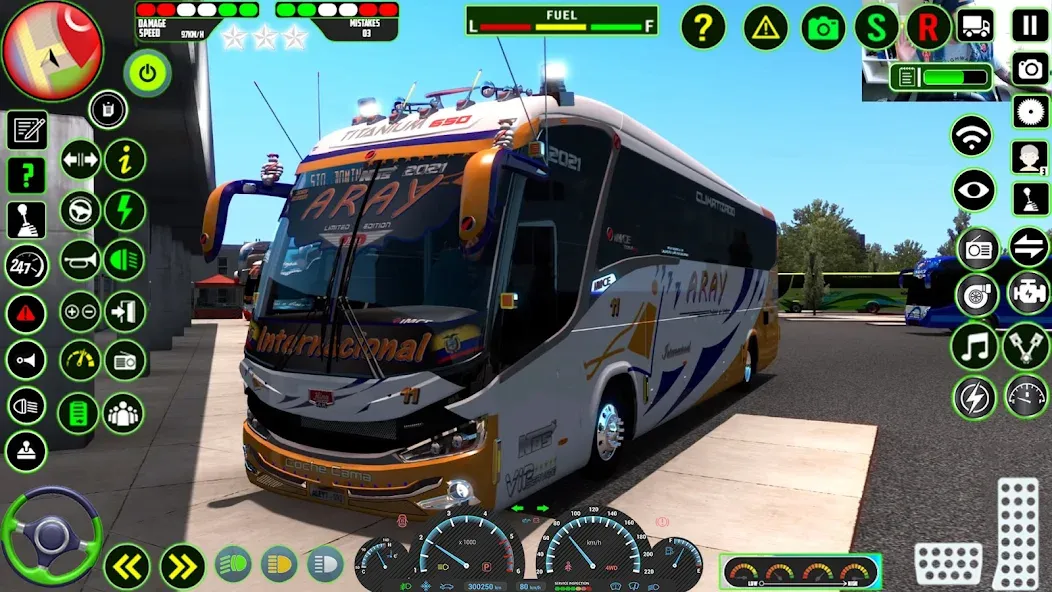 Взлом Euro Coach Bus Simulator 3D (Паблик Коуч Бас Драйвинг 3Д)  [МОД Много денег] — последняя версия apk на Андроид screen 1