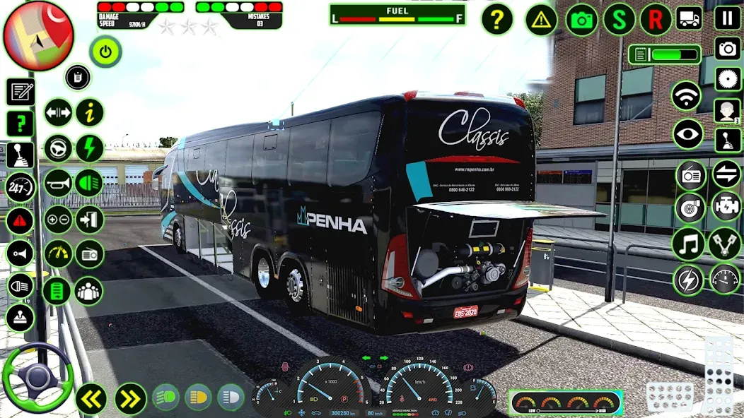 Взлом Euro Coach Bus Simulator 3D (Паблик Коуч Бас Драйвинг 3Д)  [МОД Много денег] — последняя версия apk на Андроид screen 2