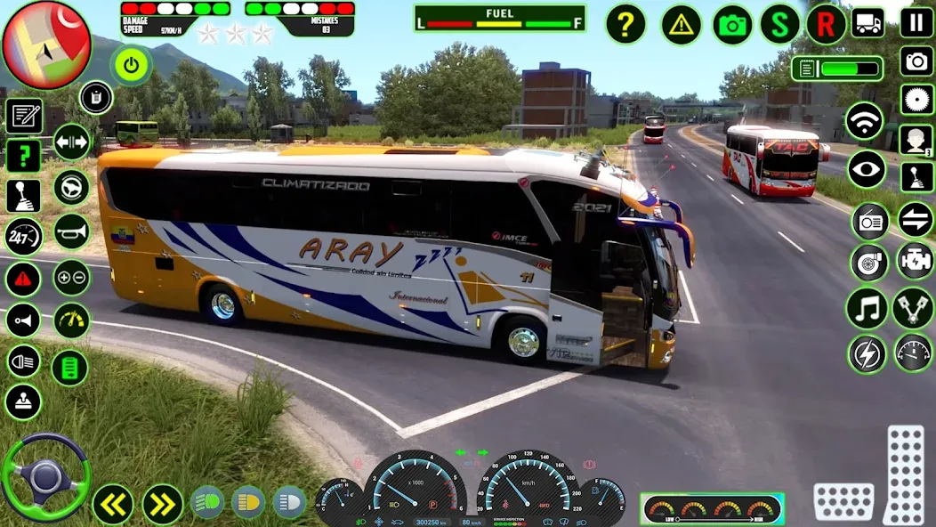 Взлом Euro Coach Bus Simulator 3D (Паблик Коуч Бас Драйвинг 3Д)  [МОД Много денег] — последняя версия apk на Андроид screen 4