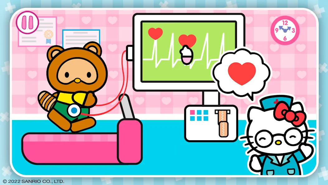 Взлом Hello Kitty: Kids Hospital (Хелло Китти)  [МОД Все открыто] — стабильная версия apk на Андроид screen 5