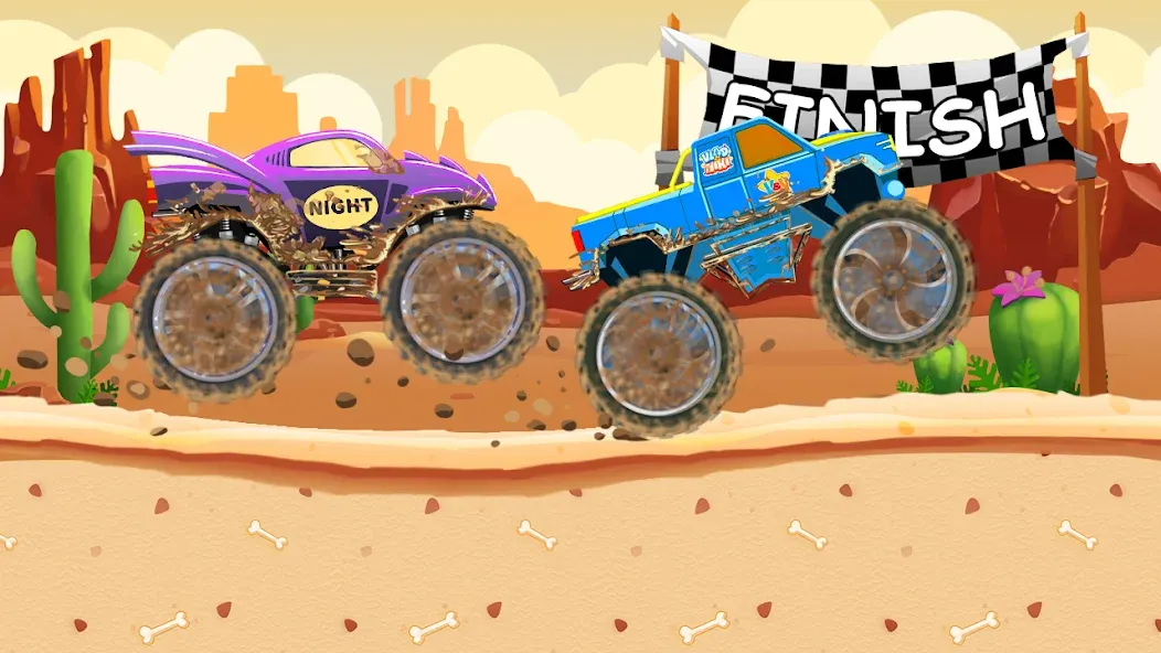 Взлом Monster Truck Vlad & Niki  [МОД Mega Pack] — полная версия apk на Андроид screen 2