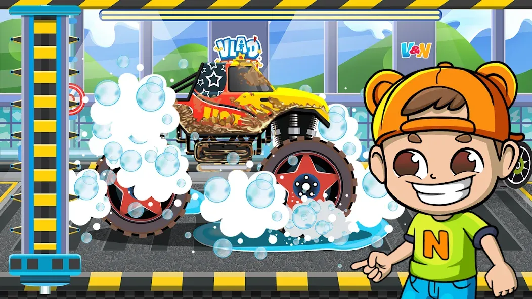 Взлом Monster Truck Vlad & Niki  [МОД Mega Pack] — полная версия apk на Андроид screen 3