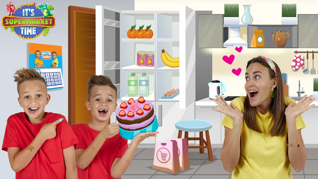 Взлом Vlad & Niki Supermarket game  [МОД Mega Pack] — стабильная версия apk на Андроид screen 5