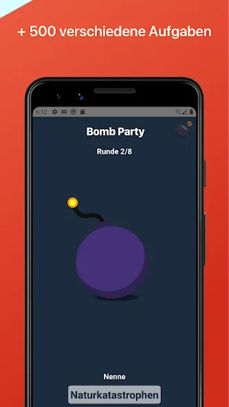 Скачать взлом Bomb Party: Das Bombenspiel! (Бомб Пати)  [МОД Mega Pack] — стабильная версия apk на Андроид screen 3