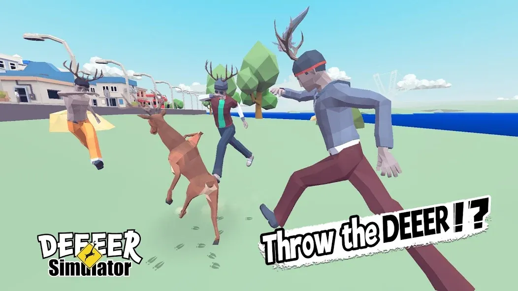 Скачать взломанную DEEEER Simulator: Modern World (ДИИИР Симулятор)  [МОД Unlocked] — стабильная версия apk на Андроид screen 2