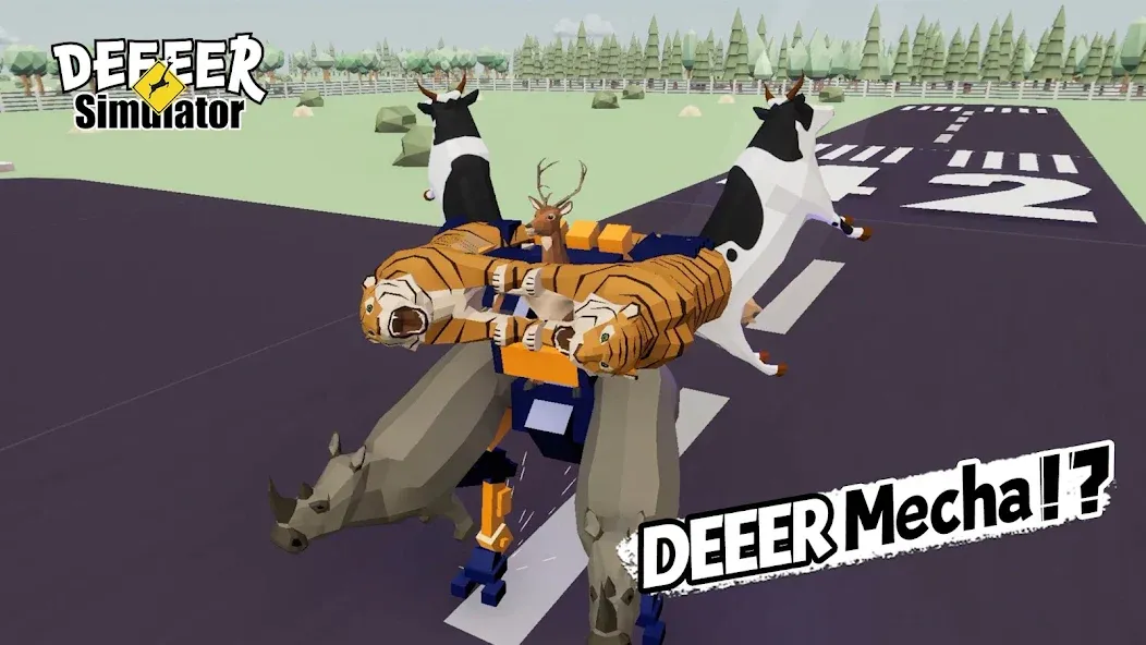 Скачать взломанную DEEEER Simulator: Modern World (ДИИИР Симулятор)  [МОД Unlocked] — стабильная версия apk на Андроид screen 5