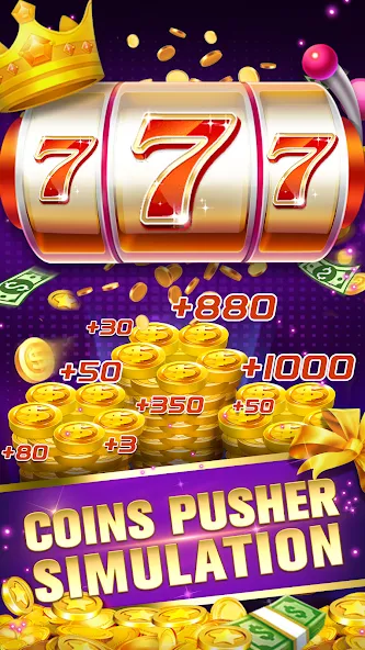 Взлом Daily Pusher Slots 777 (Дейли Пушер Слотс 777)  [МОД Бесконечные деньги] — полная версия apk на Андроид screen 2