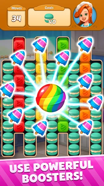 Взломанная Sweet Cube Blast (Свит Кьюб Бласт)  [МОД Unlocked] — последняя версия apk на Андроид screen 3