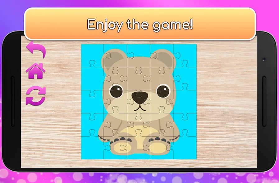 Скачать взломанную Kids Games for Girls. Puzzles  [МОД Mega Pack] — полная версия apk на Андроид screen 4