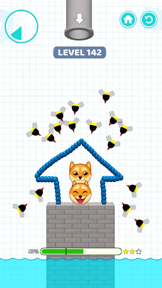 Скачать взлом Save Balls: Brain Teaser Games  [МОД Mega Pack] — полная версия apk на Андроид screen 2