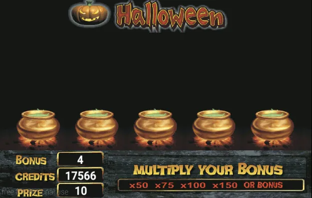 Скачать взлом Slot Machine Halloween Lite (Слот машина Хэллоуин Лайт)  [МОД Unlocked] — стабильная версия apk на Андроид screen 3