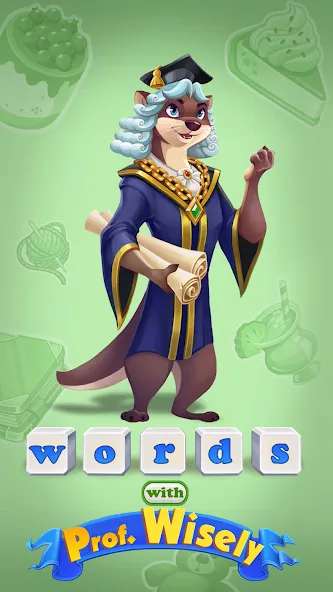 Скачать взломанную Words with Prof. Wisely  [МОД Mega Pack] — полная версия apk на Андроид screen 5