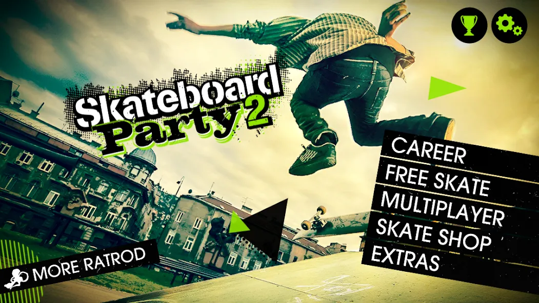 Скачать взлом Skateboard Party 2 (Скейтборд вечеринка 2)  [МОД Много монет] — последняя версия apk на Андроид screen 2