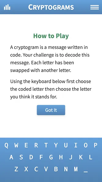 Взлом Cryptograms · Decrypt Quotes  [МОД Mega Pack] — стабильная версия apk на Андроид screen 5