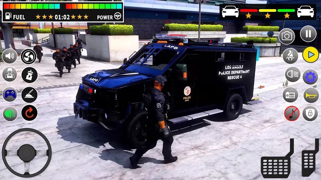 Взлом Police Games Simulator: PGS 3d  [МОД Бесконечные монеты] — последняя версия apk на Андроид screen 4